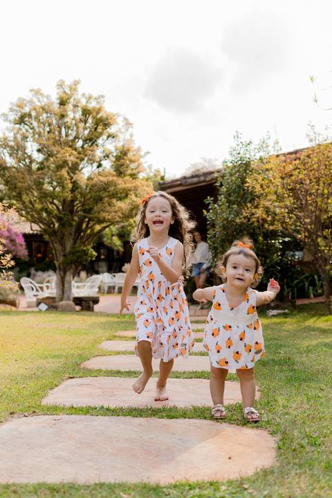Ensaio família em ambiente externo'