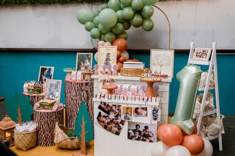 Detalhes da decoração da festa infantil em BH'