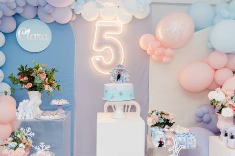 Detalhes da decoração da festa infantil em BH'