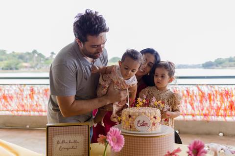 Registro natural de festa infantil em Belo Horizonte'