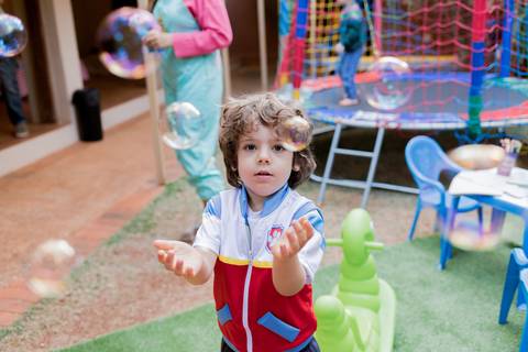 Festa infantil em Belo Horizonte com fotografia espontânea'