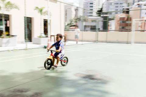 Registro natural de festa infantil em Belo Horizonte'