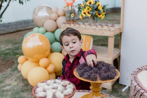 Festa infantil em Belo Horizonte com fotografia espontânea'