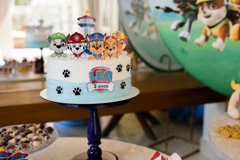 Detalhes da decoração da festa infantil em BH'