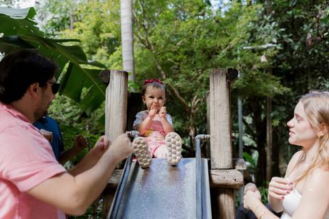 Registro natural de festa infantil em Belo Horizonte'