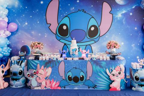 Detalhes da decoração da festa infantil em BH'