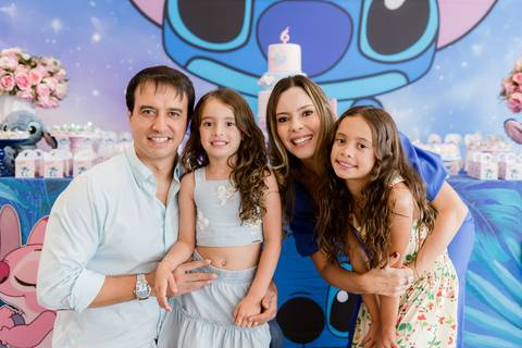 Registro natural de festa infantil em Belo Horizonte'