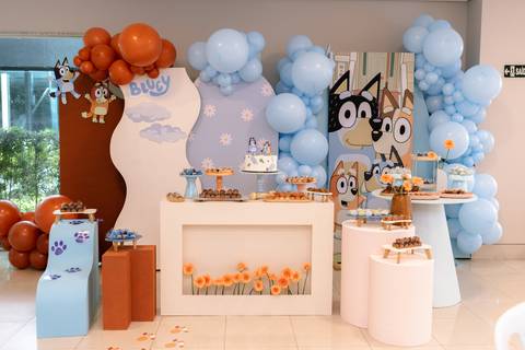 Detalhes da decoração da festa infantil em BH'