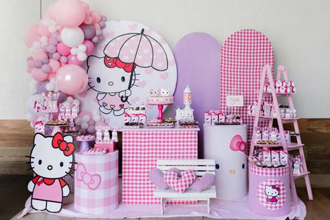 Detalhes da decoração da festa infantil em BH '