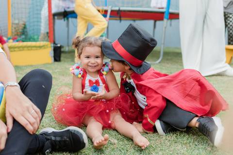 Fotografia de festa infantil com olhar sensível'