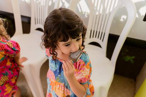 Registro natural de festa infantil em Belo Horizonte'