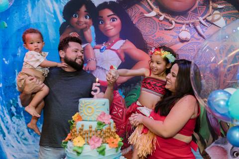 Fotografia infantil profissional em festa de aniversário'