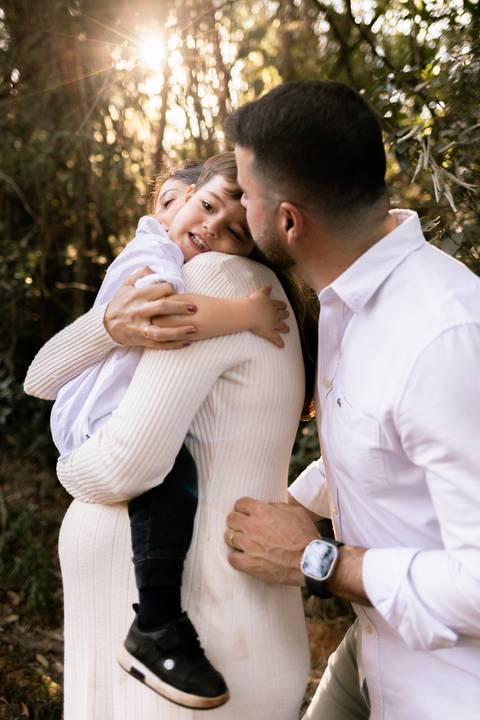 Registro da maternidade em ensaio fotográfico'