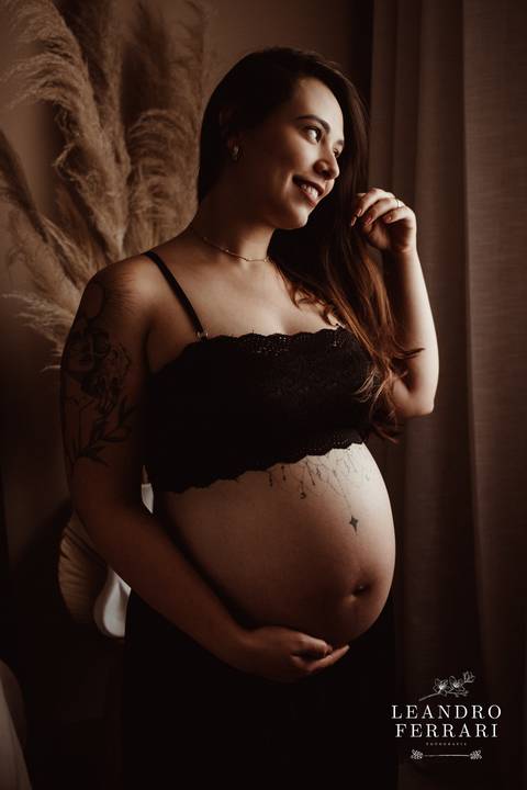 ensaio gestante em rio preto'