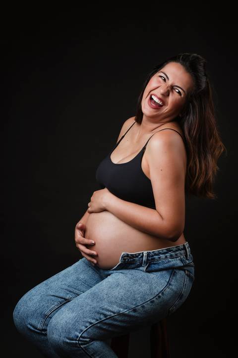 ensaio gestante publicitário'