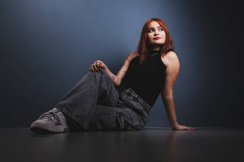 Ensaio feminino em estúdio em Fortaleza'