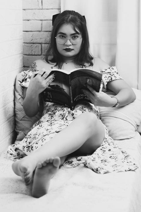 Ensaio feminino em estúdio em Fortaleza'