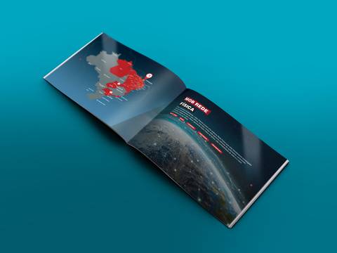 criações de folder flyer catálogos banner somos agencia produtora em fortaleza ceará. mob telecom internet'