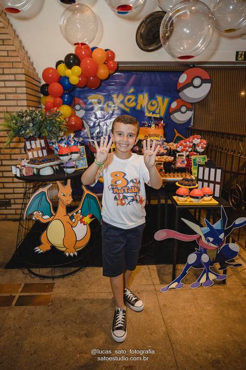 Festa infantil de 8 anos do Mateus realizado na Cozinha da Terra localizado no município de São Gotardo-MG'