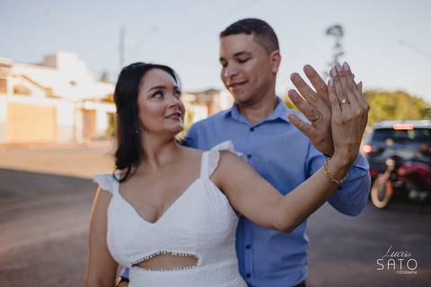 Ensaio de casal em São Gotardo-MG.'