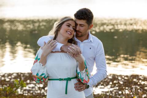 Ensaio de casal pós casamento Civil em São Gotardo.'