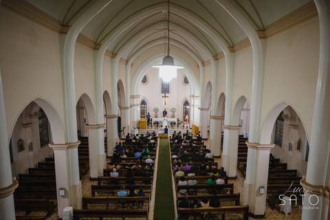 Vista da Igreja de São Sebastião (matriz) da cidade de São Gotardo. Fotografia realizada pelo fotógrafo profissional Lucas Sato-Fotografia.'