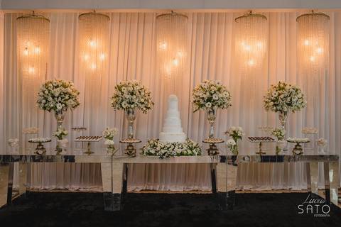 Recepção de casamento no Rotary de São Gotardo-MG.'