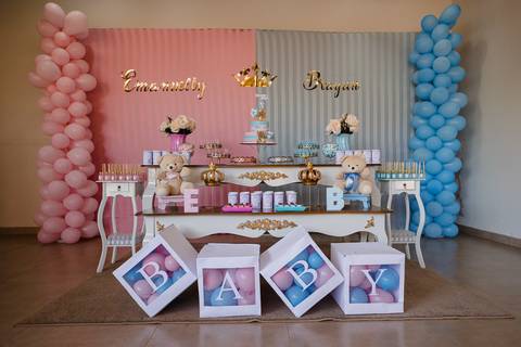 Decoração para Chá de revelação em São Gotardo MG.'