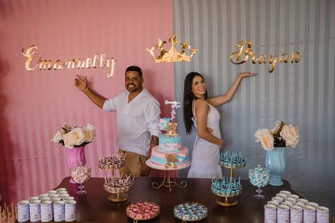 Chá de revelação realizado na cidade de São Gotardo e registrado pelo fotógrafo  profissional Lucas Sato-Fotografia.'