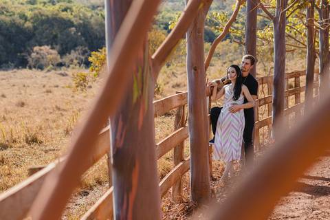 Fotografia de Ensaio de Casal na região de São Gotardo.'