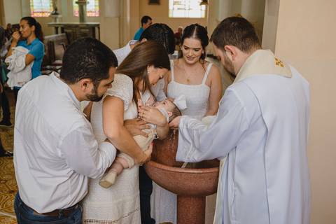 Batizado na Igreja de São Sebastião de São Gotardo MG.'