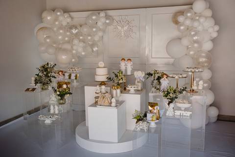 Decoração de Batismo realizado pela Alessandra da @sweetdecor'