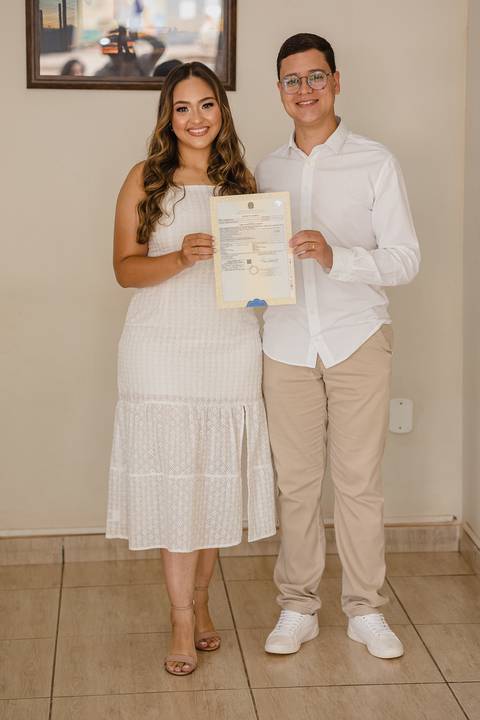 Vestido especial para Casamento no Cartório'