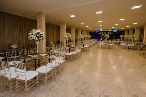 Clube Campestre de São Gotardo, decoração para Recepção de Casamentos.'