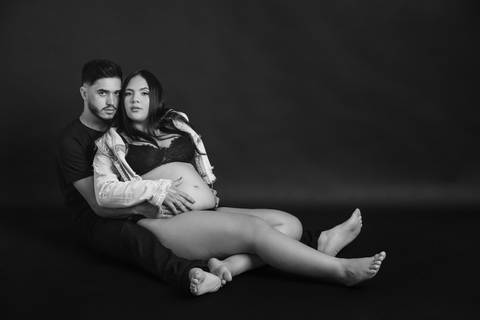 Ensaio de gestante no Estúdio Lucas Sato em São Gotardo-MG.'