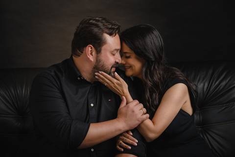 Ensaio de casal realizado no Estúdio Lucas Sato em São Gotardo'