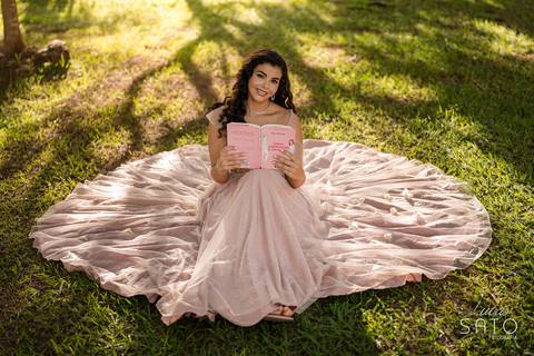 Vestido para ensaio 15 anos'