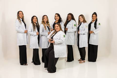 Jaleco para Enfermagem, ideal para Ensaio no Estúdio'