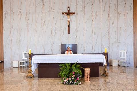 Interior da Igreja São Geraldo de São Gotardo-MG'