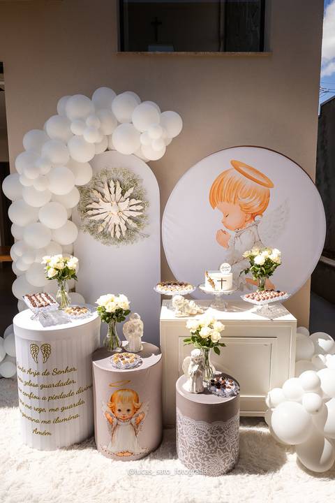 Decoração para Batismo em São Gotardo.'