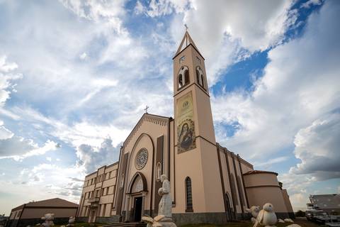 Igreja Santa Terezinha ou Igreja Capuchinhos localizada em Patos de Minas.'