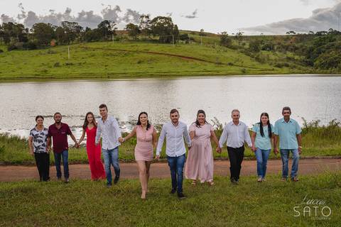 Ensaio de família realizado no balneário'