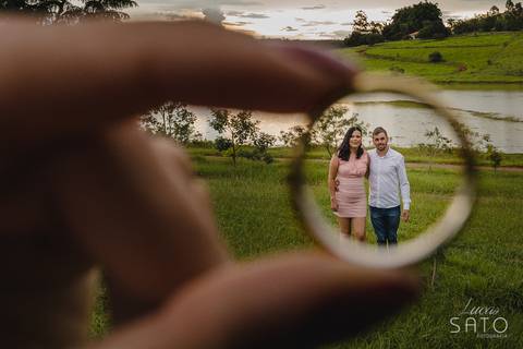 Ensaio de casal após o casamento civil em São Gotardo-MG'