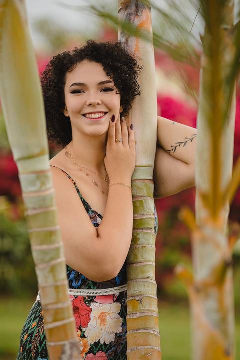 Book de 15 anos realizado ao ar livre em São Gotardo-MG'
