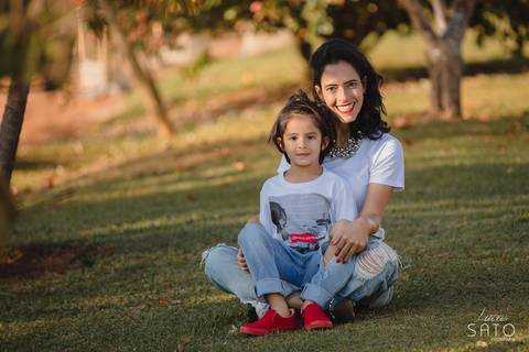 Ensaio de família no Jardim, localizado no município de São Gotardo-MG'