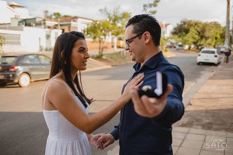Casamento civil em São Gotardo-MG. Vestido para casamento civil e aliança para casamento.'