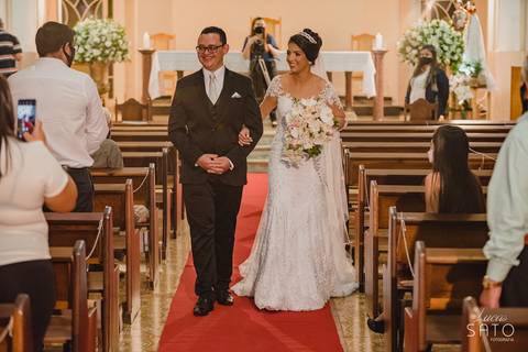 Vestido de noiva para casamento em 2021'