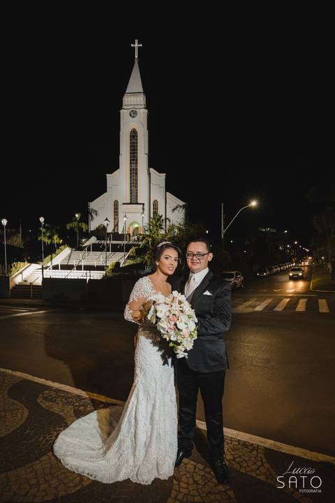 Igreja de São Sebastião (matriz) da cidade de São Gotardo-MG.'