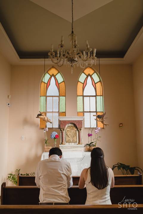 Sacrista da Igreja de São Sebastião (matriz) em São Gotardo-MG. Casamento em São Gotardo-MG.'