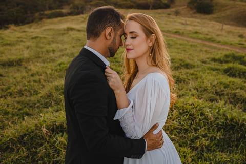 Foto para Pôster especial de Ensaio de Casal realizado na cidade de São Gotardo-MG.'